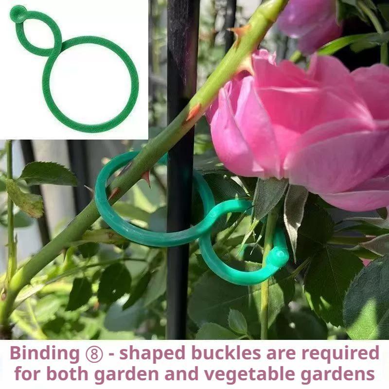 100 Pcs Plant Support Clips He - Vine Climbing Plastic recension och pris