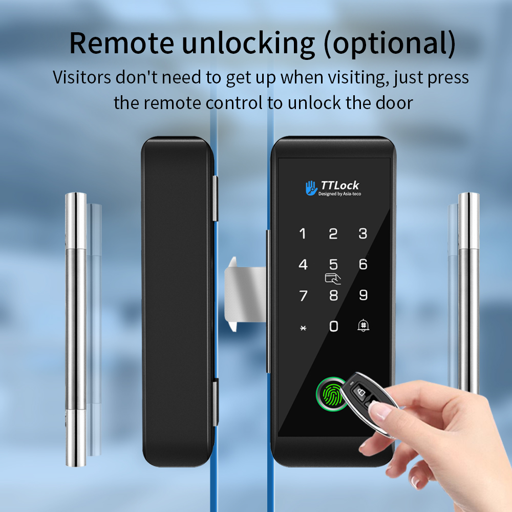 TTLOCK Smart Glass lock Finger - Glass Door Hinge recension och pris