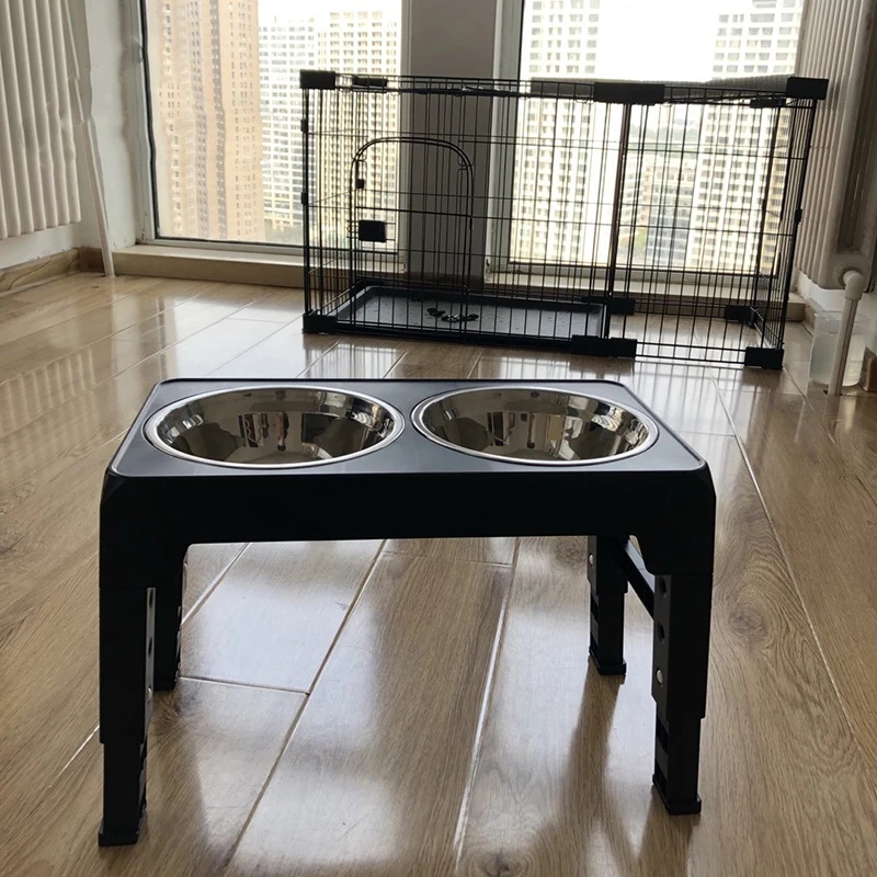 Adjustable Elevated Dog Feeder - Royal Canin Food Medium recension och pris